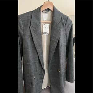 Hnm check blazer